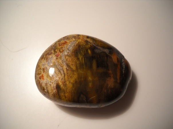 Энергия камней № 49 Древесный опал (окатанный камень) фото, обсуждение
